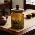 thumbnail image 5 of Bocal de Rangement en Verre 700ml Coloré avec Couvercle Hermétique pour Cuisine Garde-Manger Collations Thé Organisation Alimentaire, 5 of 5