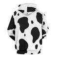 thumbnail image 3 of Cow Print 3d Sweatshirts Hoodie Fashion Casual Personality Men's Women Street Hoodie Pullovers Long Sleeve Comfortable Top, 3 of 6