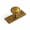 Antique Brass-Knob With Backplate-Knob With Classic Square Plate, variant on Champagne Bronze Knob With Stepped Beaded Rosette Backplate Knob With Plate4 Cabinet Furniture Pulls, 6 Pack