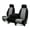 Light Grey Insert with Black Trim, variant on CalTrend Front Buckets SuperSuede Seat Covers for 2013-2017 Buick/Chevy Enclave|Traverse - CV580-06SP Beige Insert with Black Trim