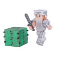thumbnail image 1 of Minecraft Alex avec pack d'armure de fer, 1 of 1