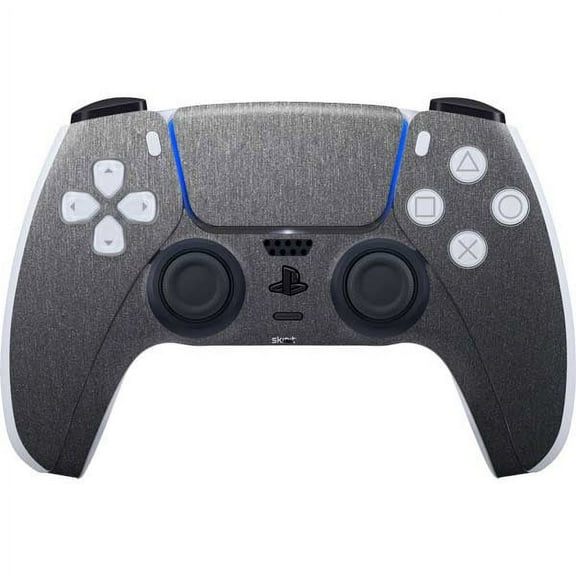 Skinit Brushed Steel Texture PS5 Controller Skin