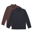 thumbnail image 4 of 2 Pcs Peter Pan Collar Shirt Women Long Sleeve Shirts Fitted Shirts Fall Outfits Casual Tops Cute Long Sleeve Tops Summer Tops Layering Tops Office Attire, 4 of 4