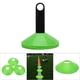 thumbnail image 5 of 10 Uds. Práctico Mini marcador de discos de cono de campo, herramienta de entrenamiento de velocidad para deportes de fútbol (verde) YUNYI BRAND  Deportes, 5 of 5
