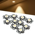 thumbnail image 3 of 10 Pcs High Power LED Chip DIY Light Beads Ultra Bright LED Chip for Ceiling Light Downlight Flashlight Table Lamp, 3 of 7
