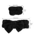 thumbnail image 2 of Diademas de Bownot Bbanquetan para Lavar la Cabeza Diadema Facial Elástica, 2 of 9