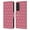 Pink Dots, variant on Head Case Designs French Country Patterns Pink Dots Leather Book Wallet Case Cover Compatible with Samsung Galaxy S22 5G