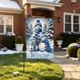 thumbnail image 2 of Christmas Garden Flag Double Sided Printed Festive Yard Banner Linen Outdoor Holiday Decoration for Patio, 2 of 6