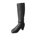 thumbnail image 1 of Botas de Muñeca a Escala 1/6, Zapatos de Tacón Alto, Botas de Caballero para Club, Comedor, Hogar, Dormitorio, Regalos, 1 of 9