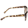thumbnail image 3 of Kate Spade Women's Amaras Cat-Eye Sunglasses,Tortoise,55 mm, 3 of 4