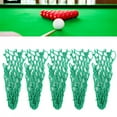 thumbnail image 2 of HURRISE Poches en Filet pour Billard, Sacs en Filet pour Billard, 6 Pcs Poches en Filet Vert pour Billard, Sac en Filet en Nylon de Remplacement, Accessoires de Snooker Professionnels, 2 of 10