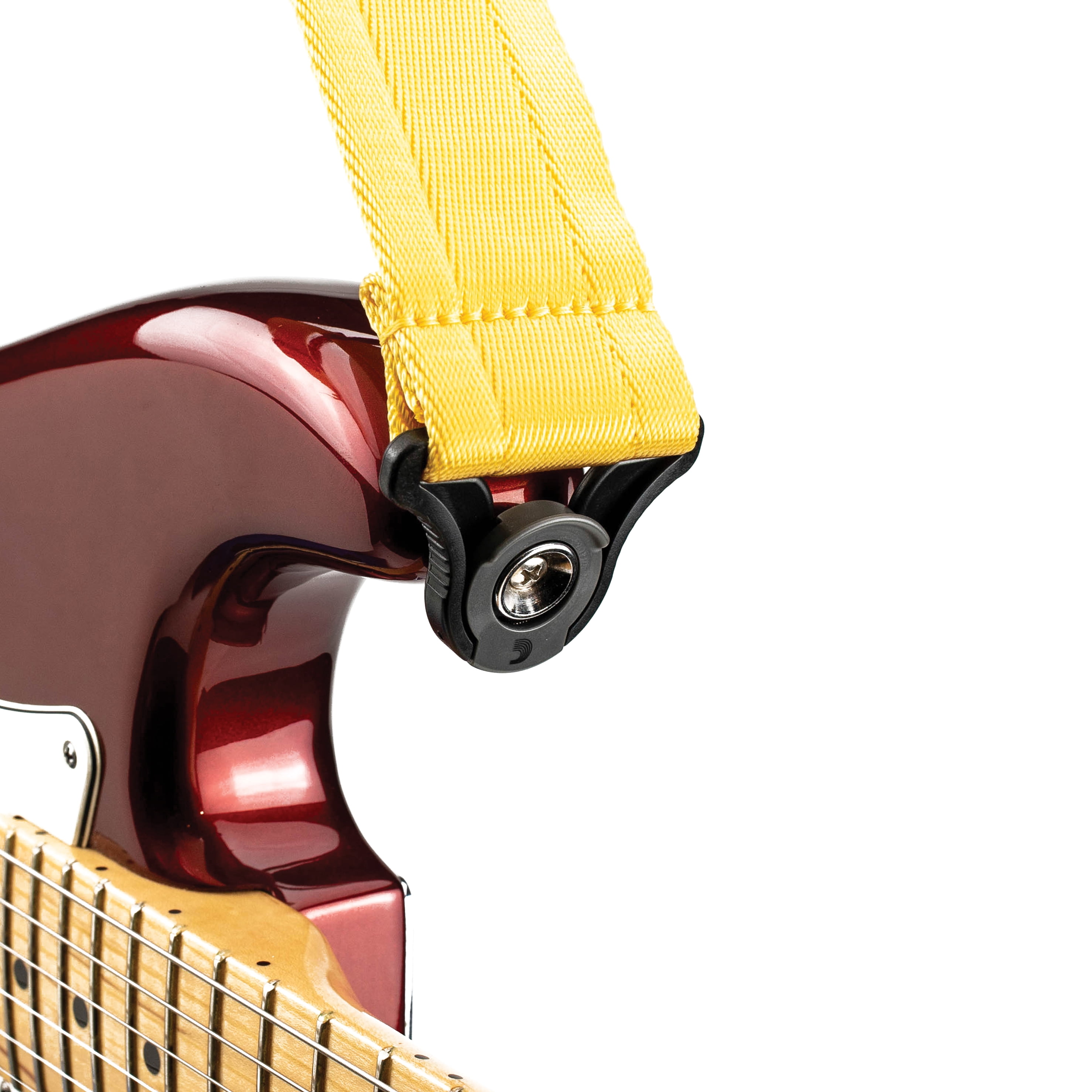 D'Addario Planet Waves Auto Lock Guitar Strap | Nylon | Mellow Yellow