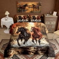thumbnail image 2 of Erosebridal Galloping Horse Full Size Comforter Sets, Jungle Tree Bedding Sets, 2 of 6