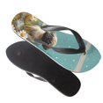 thumbnail image 4 of FUIALDOLG Women's Beach Flip Flop, Super Lightweight and Soft Footbed, Thin Glitter Strap, 4 of 7