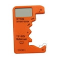 thumbnail image 4 of koolsoo Battery Tester Battery Voltage Measurement Small Battery Tester Battery Capacity Orange, 4 of 9