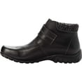 thumbnail image 3 of Women's Propet Delaney Strap Ankle Bootie Black Leather 6.5 2E, 3 of 6
