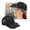 Black, variant on Solar Rechargeable Peak Cap Hat with Fans Solar Power Solars USB Rechargeable Baseball with 3-Speed Quiet Fan, Free Running Hiking Fishing