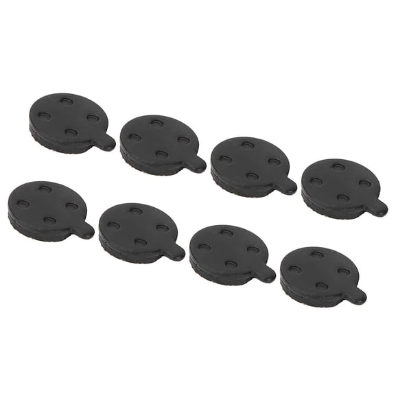 Bike Disc Brake, 4 Pairs Red Copper Semi Metal Electric Scooter Replacement Parts for 10in Electric Scooter Ds Evercross Brake Disc Rotor Pad