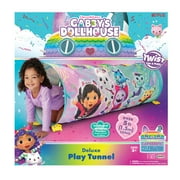 Gabbys Dollhouse Deluxe Tunnel Play Tent Twist Pop and Play 5 Feet Long