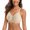 Beige, variant on Women's Seamless Yoga Bra for Movement and Sleep Adjustable Support Comfortable Wireless Design Soft Breathable Fabric