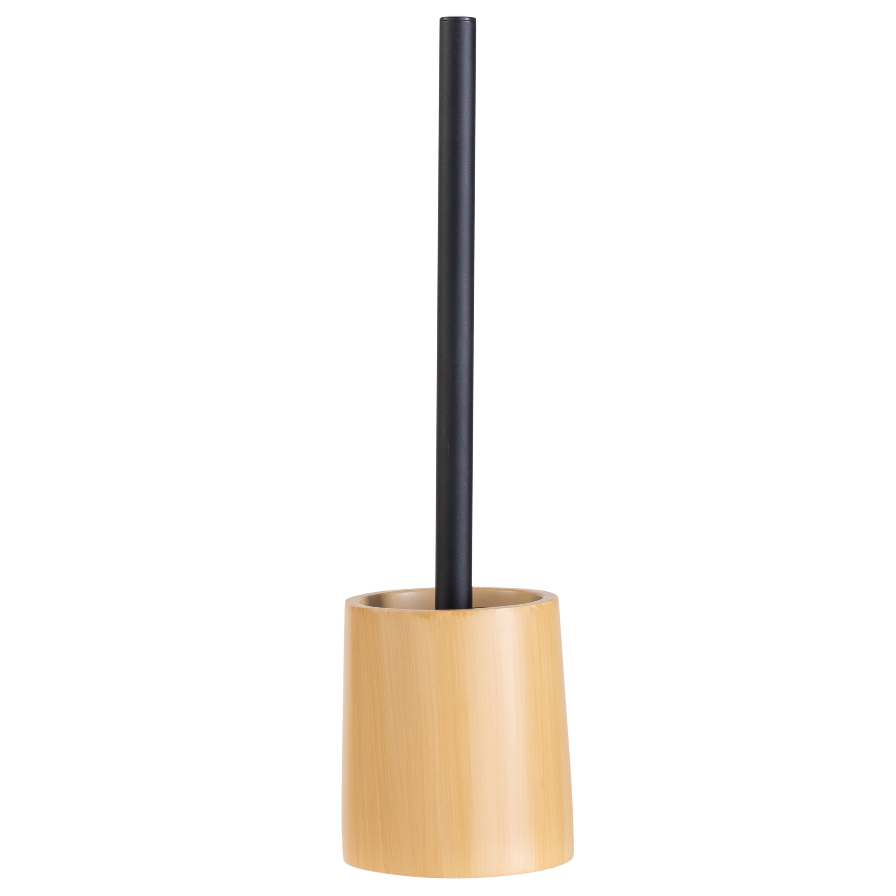 Bath Bliss Toilet Brush with Wood finish Holder