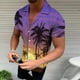 thumbnail image 2 of Camisa de playa hawaiana para hombre Camisa bohemia de verano Pompotops oipoqjl45191, 2 of 6