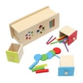 thumbnail image 4 of Caja de juguetes de madera con cajones para clasificar colores, juguetes sensoriales para niños de 1, 2 y 3 años, regalos de cumpleaños para bebés, 4 of 9