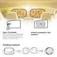 thumbnail image 5 of Yuyamidu Giraffe Car Rear Window Sun Shade Cute Car Side Window Sunshade Universal Car Sun Shade 2 Pack Foldable Car Window Shades for Baby Kids Car Accessories, 5 of 7