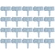 thumbnail image 1 of PP valla imitación piedra plástico planta borde plegable patio jardinería césped decoración, 20 piezas Advancent HA002795-02B, 1 of 6