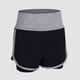thumbnail image 3 of TFixol Pantalones cortos para correr para mujer 2 en 1 con cintura ancha y capa de cobertura, forro de compresión, 3 of 8