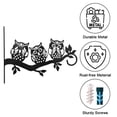thumbnail image 5 of Tgbvmt Rust Proof Hanging Plant Bracket Hook Heavy Duty Wall Mount Hanger Decorative Hollow Out Structure for Patio Balcony Porch Outdoor Hanging Plants Bird Feeders Wind Chimes Lanterns, 5 of 6