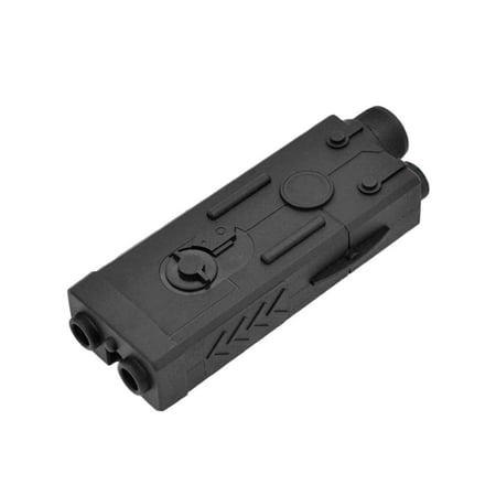 High-Capacity Nylon PEQ-15 Battery Storage Box for AEG Airsoft Rifles with Universal Picatinny Rail Mount