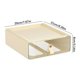 thumbnail image 2 of Xihbxyly Caja de Almacenamiento de Escritorio con Cajón, Gran Capacidad, Organizador Multifuncional de Oficina, Diseño Apilable para Ahorrar Espacio, Asas de Piel Sintética, Estable y Duradera, para, 2 of 2