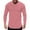 Pink, variant on Krdevn Mens Shirts - Mens Casual Sports Fitness Outdoor Curved Hem Solid Color Round Neck T Shirt Long Sleeve Top,Mens Fall Shirts,Color:Grey,Size:M