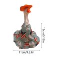 thumbnail image 4 of FEOLGEHLY Desk Goose Outfits, Desk Goose Outfits 7 inches, Birthday Decorations, Desk Goose Costumes, for Garden Lawn Holiday Party Birthday Decor (E), 4 of 7