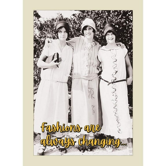 Changing Fashions Best Friend Birthday Cards | 1 Pack Single (5X7)
