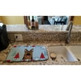 thumbnail image 2 of Winter Holiday German Shepherd Dish Drying Mat, 2 of 7
