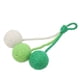 thumbnail image 2 of Bolas de hilo para gatos, cómodas garras de molienda, resistentes a las mordeduras, pelota interactiva para masticar, sonajero para gatos, gatitos, verde, cian, blanco, 2 of 5