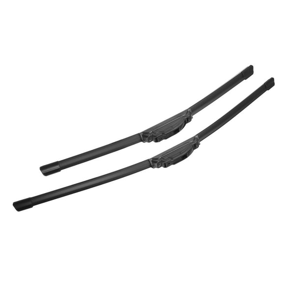 Unique Bargains 2pcs 24" 18" Silicone Front Windshield Wiper Blade Replacement for Chevrolet Equinox 16-23 J / U Hook
