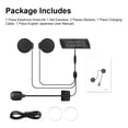 thumbnail image 4 of Auriculares para casco de motocicleta Seitruly manos libres Bluetooth volumen ajustable, 4 of 6