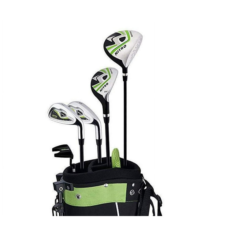 NITRO CROSSFIRE JUNIOR クラブセット Nitro Golf Junior Crossfire 8 Piece Complete Set with Bag