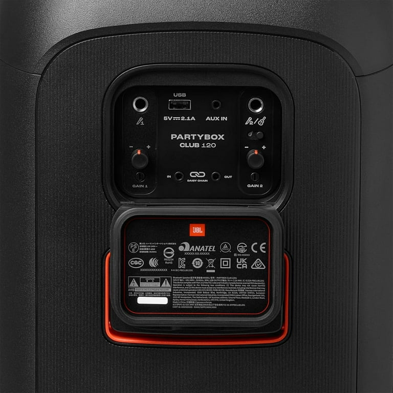JBL PartyBox Club 120, Portable Bluetooth Speaker with Lightshow