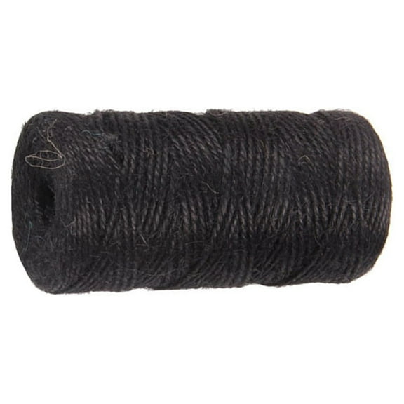 Masteelf Black Rope for Decorating Made of Premium Material Perfect for Crafts DIY and Festival Events 100M