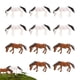 thumbnail image 1 of 16 Uds simulación mini steed musgo paisaje maceta de flores suculentas accesorios decoración de pasteles Decoración de mesa, 1 of 6