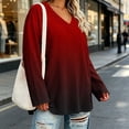 thumbnail image 5 of Bixock Plus Size Women Maternity Tops Long Sleeve Shirts V Neck Loose Casual Pregnant Blouse Soft Comfortable Daily Wear Maternity Clothings, 5 of 7