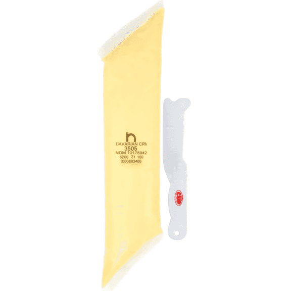 Henry & Henry Bavarian Cream Pie & Pastry Filling, Fully Cooked, Shelf-Stable, 2 Pound with By The Cup Spatula Knife