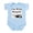 Sky Blue, variant on CafePress - I'm With Stupid! Infant Bodysuit - Baby Light Bodysuit, Size Newborn - 24 Months