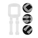 thumbnail image 4 of GOOHOCHY 100 hebillas de plástico para flejes de plástico, clips para flejes de plástico, hebillas de polietileno para embalaje y envío de flejes de plástico., 4 of 8