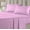 Pink Solid, variant on 4 Piece Bed Sheet Set - Hotel Luxury Bed Sheet Set - Easy & Secure Fit - Soft, Wrinkle-Free, 12-Inch Deep Pocket Fitted Sheet, Pink Solid, Full Size