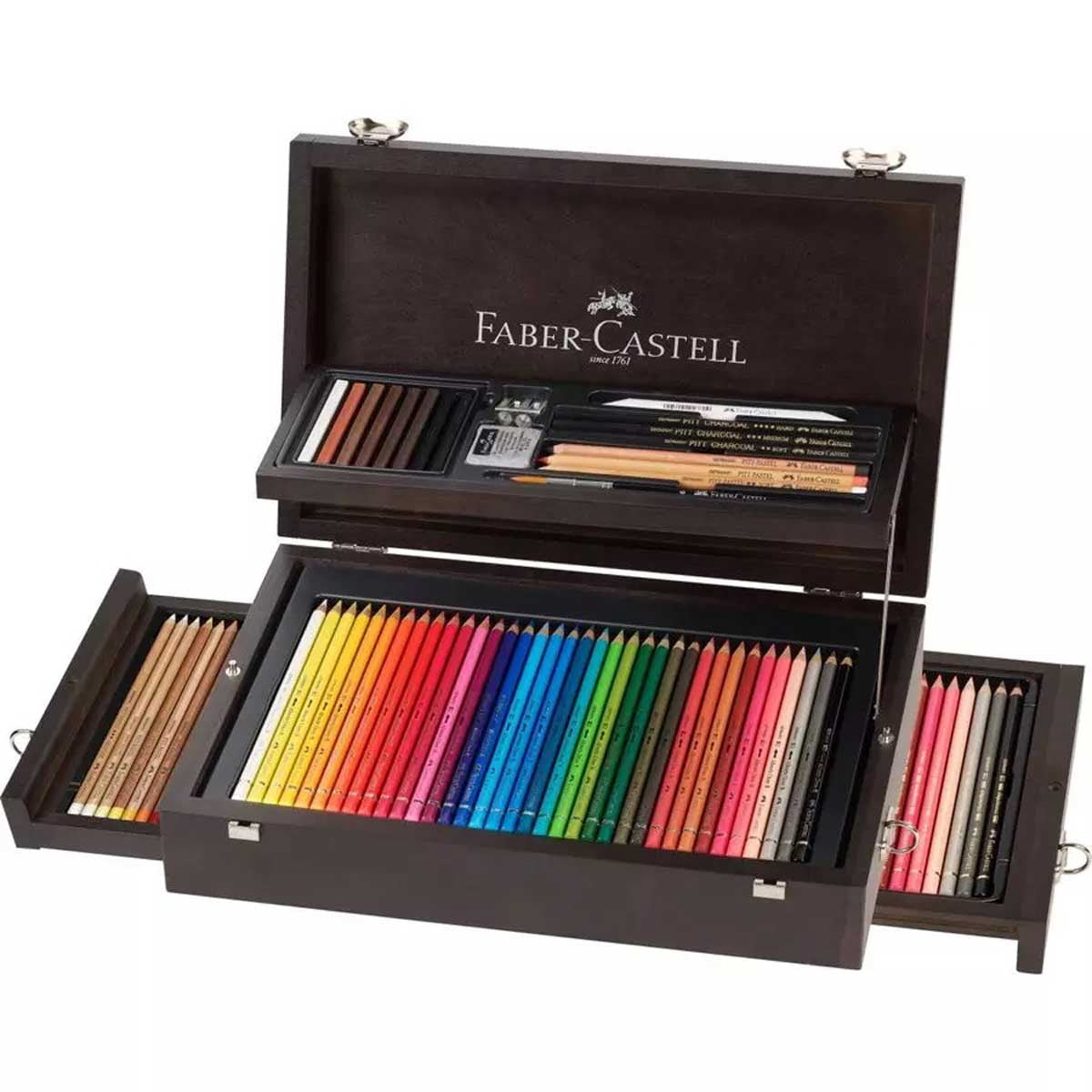 Faber Castell 110085 Art and Graphic Colored Pencils, 125 Pieces